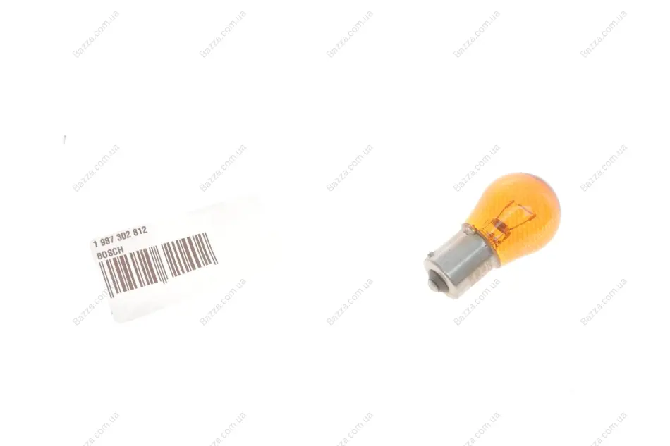 Лампа накаливания PY21W 12V 21W BAU15S (пр-во BOSCH) Bosch 1987302812 (фото 1)