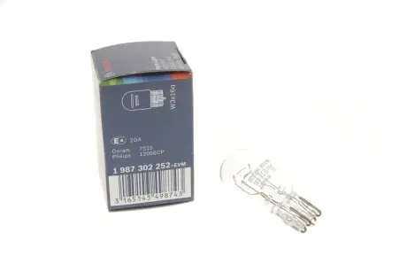 Лампа накаливания W21/5W 12V W3x16q PURE LIGHT (пр-во) Bosch 1987302252