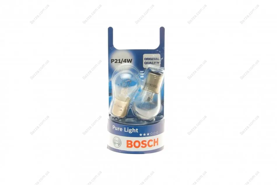 Лампа P21/4W 12V SB bosch 1987301015