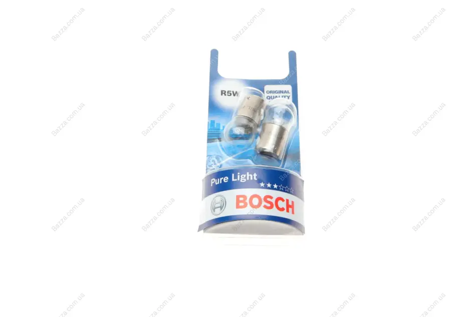 Лампа R5W 12V 5W BA 15s Pure Light bosch 1987301022