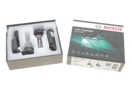 Лампа светодиодная LED Gigalight P22d (HB4) 12 V 30 W Duobox cool bosch 1987301555 на Тойота Камри 30