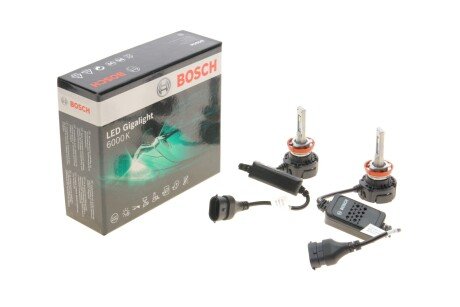 Лампа светодиодная LED Gigalight PGJ19 (H8) 12 V 30 W Duobox cool bosch 1987301558 на Форд Фьюжн