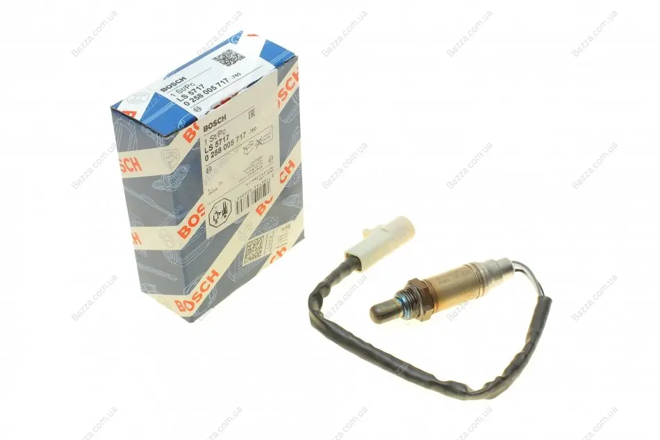 Лямбда-зонд (4-х конт.) FORD Mondeo 2,5 96-00, Explorer 4,0; JAGUAR S-type bosch 0258005717