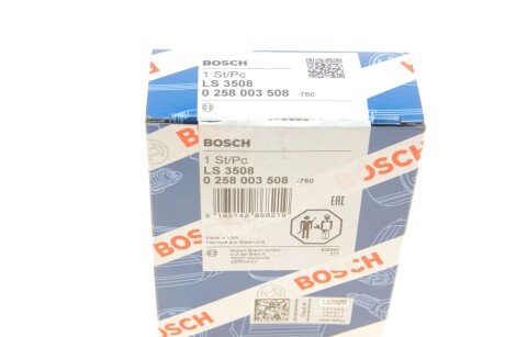 Лямбда-зонд AUDI 100 -94 bosch 0258003508