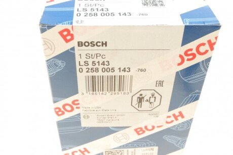 Лямбда-зонд bosch 0 258 005 143