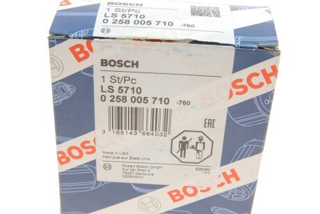 Лямбда-зонд bosch 0 258 005 710