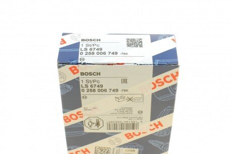 Лямбда-зонд bosch 0258006749