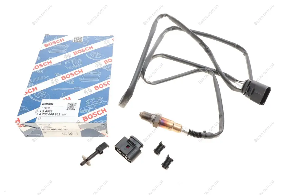 Лямбда-зонд VW, SEAT, FORD (4 конт.) bosch 0258006982