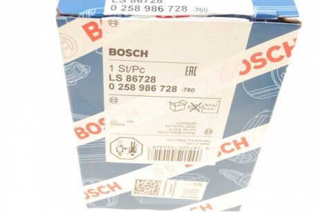 Лямбда-зонд ЗАЗ; УАЗ; ГАЗ; DAEWOO; CHEVROLET bosch 0258986728