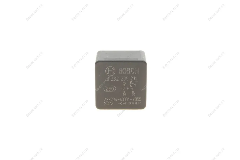 Малогабаритное реле CASE, DAF, FORD, IVECO, MAN, MB, RENAULT, VOLVO, STILL (пр-во) bosch 0 332 209 211