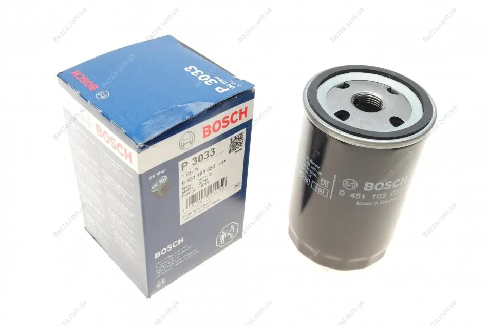 Масляный фильтр bosch 0 451 103 033