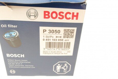 Масляный фильтр bosch 0451103050