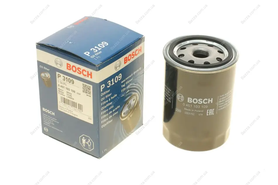 Масляний фільтр Bosch 0451103109 (фото 1)