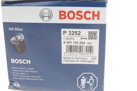 Масляный фильтр bosch 0451103252