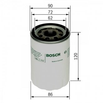 Масляный фильтр bosch 0451103290