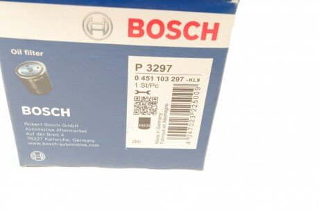 Масляный фильтр bosch 0451103297