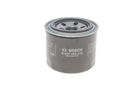 Масляний фільтр bosch 0 451 103 316