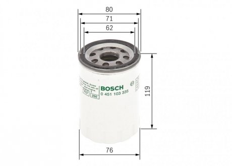 Масляний фільтр bosch 0 451 103 335