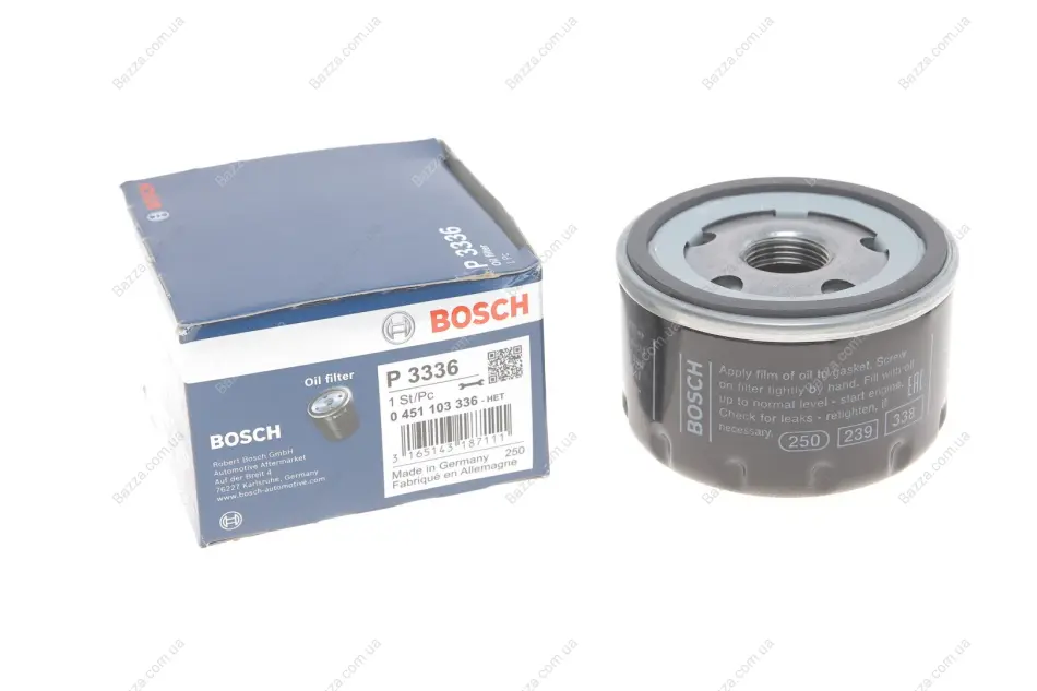 Масляный фильтр bosch 0 451 103 336