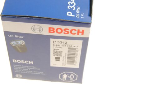 Масляный фильтр bosch 0451103342