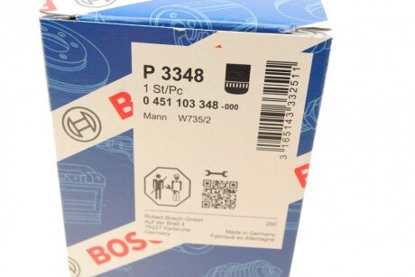 Масляный фильтр bosch 0451103348
