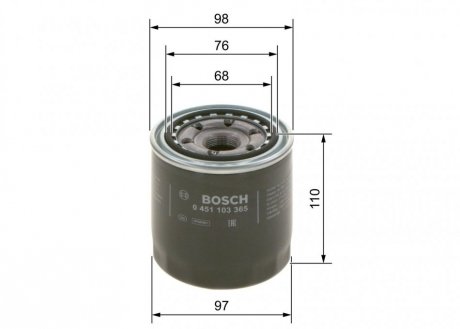 Масляный фильтр bosch 0451103365