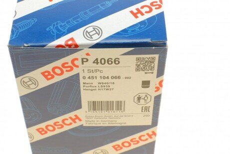 Масляный фильтр bosch 0451104066