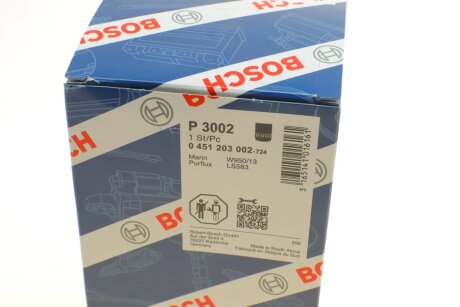 Масляний фільтр bosch 0451203002