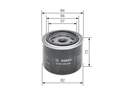 Масляний фільтр Bosch 0 986 452 035