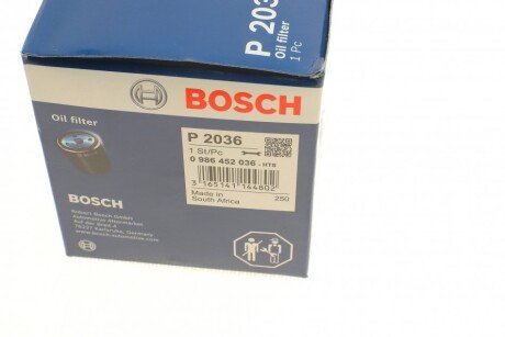 Масляный фильтр bosch 0986452036