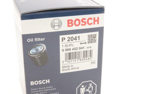 Масляний фільтр bosch 0 986 452 041