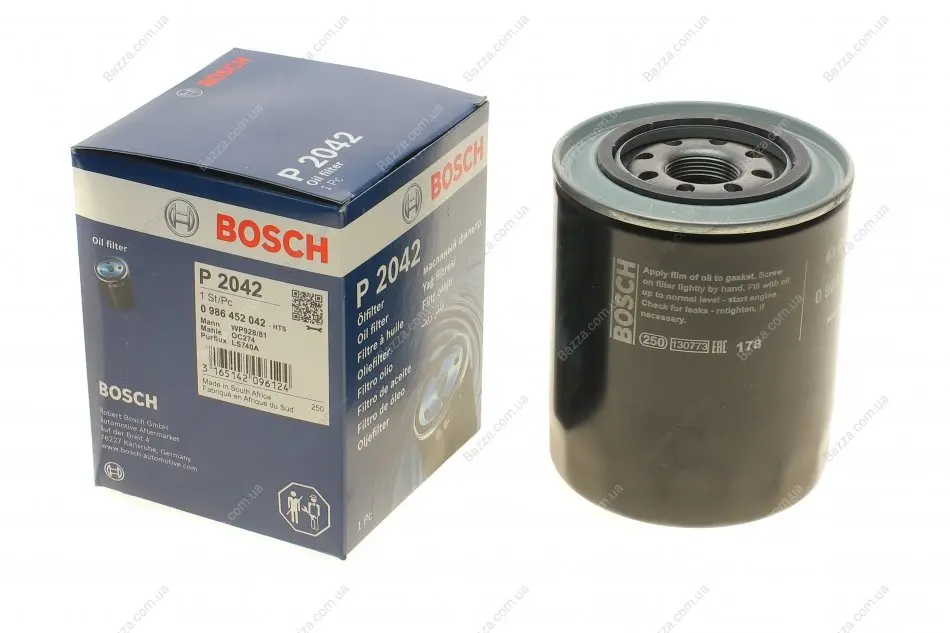 Масляний фільтр Bosch 0986452042 (фото 1)