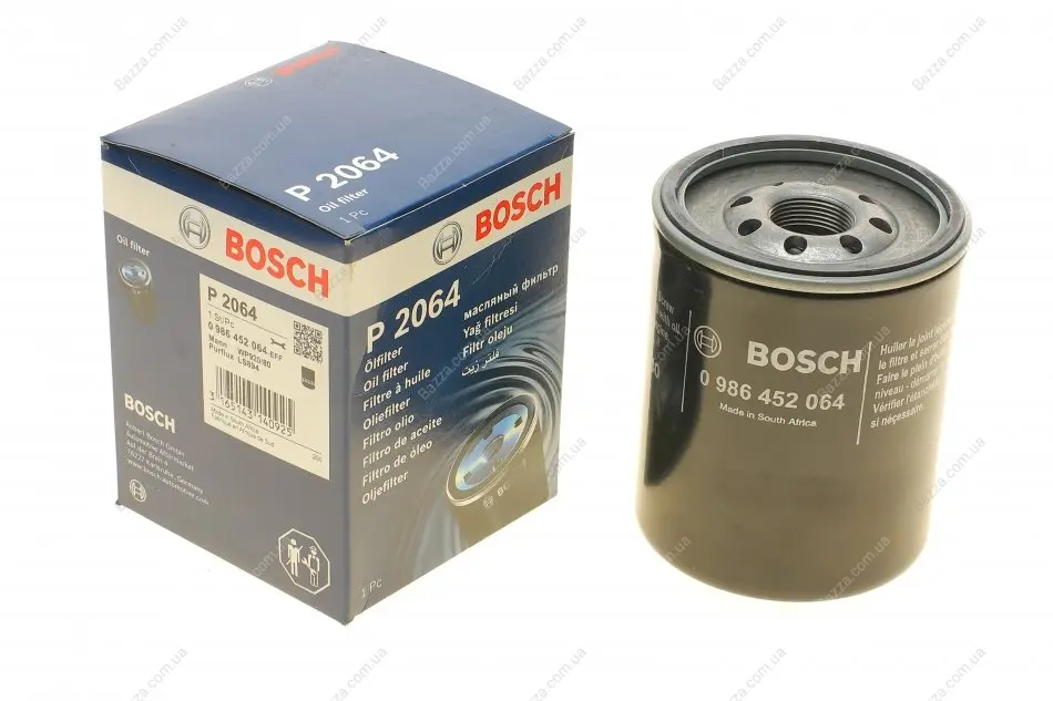 Масляний фільтр Bosch 0 986 452 064 (фото 1)