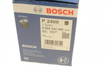 Масляный фильтр bosch 0 986 452 400