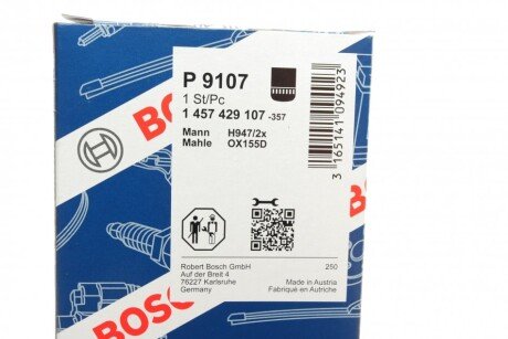 Масляний фільтр bosch 1457429107