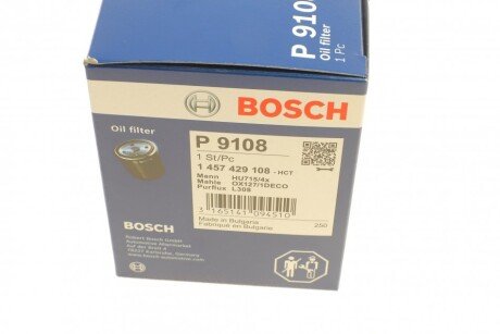 Масляный фильтр bosch 1457429108