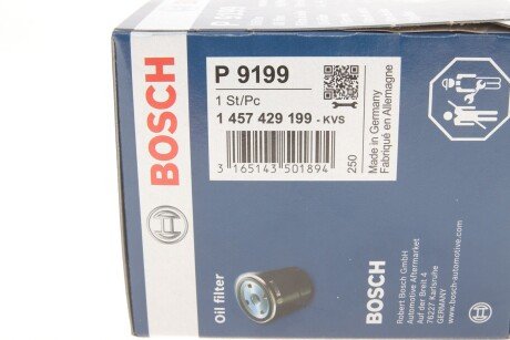 Масляний фільтр bosch 1457429199