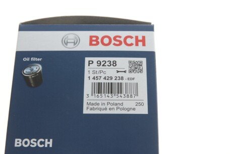 Масляний фільтр bosch 1 457 429 238