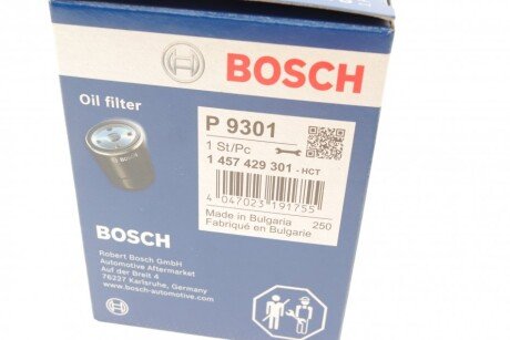 Масляний фільтр bosch 1 457 429 301