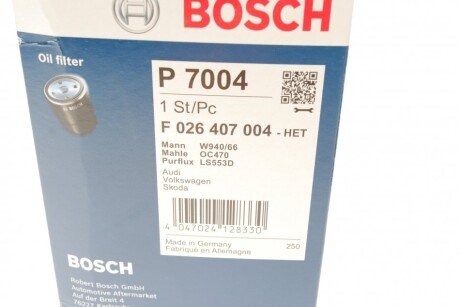 Масляный фильтр bosch F026407004