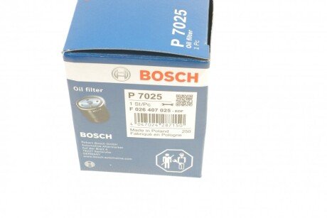 Масляный фильтр bosch F 026 407 025