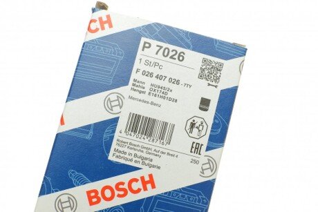 Масляний фільтр bosch F026407026