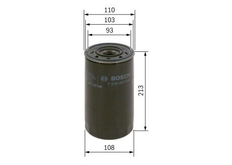 Масляний фільтр bosch F026407049