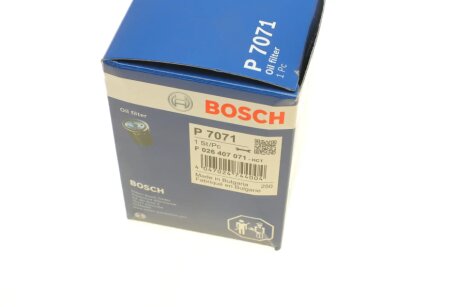 Масляний фільтр bosch F026407071