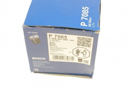 Масляный фильтр bosch F 026 407 085