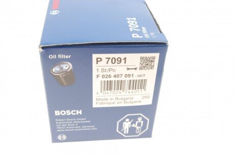 Масляний фільтр bosch F 026 407 091