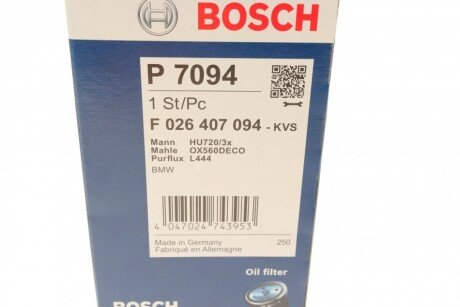 Масляный фильтр bosch F 026 407 094