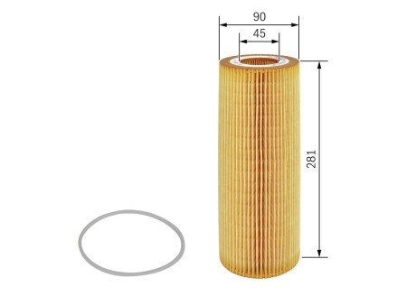 Масляный фильтр bosch F026407100