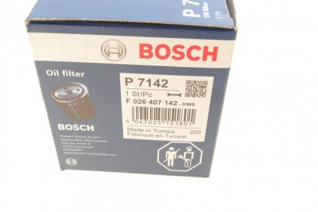 Масляний фільтр bosch F026407142
