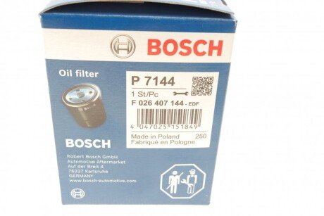 Масляный фильтр bosch F026407144